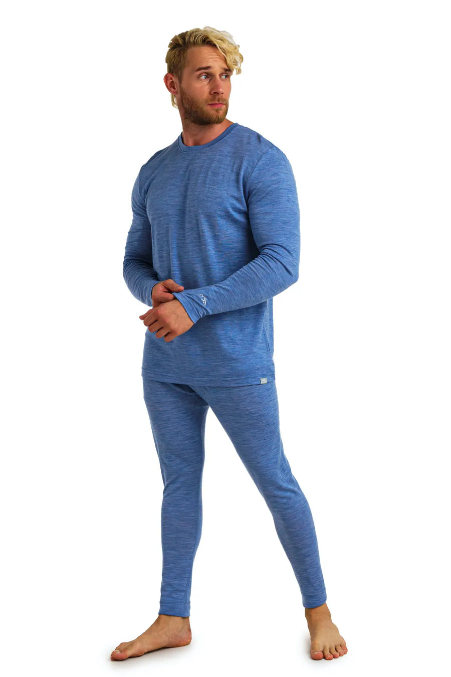 Men's Merino Thermal Set 165 Deep Blue — view 3