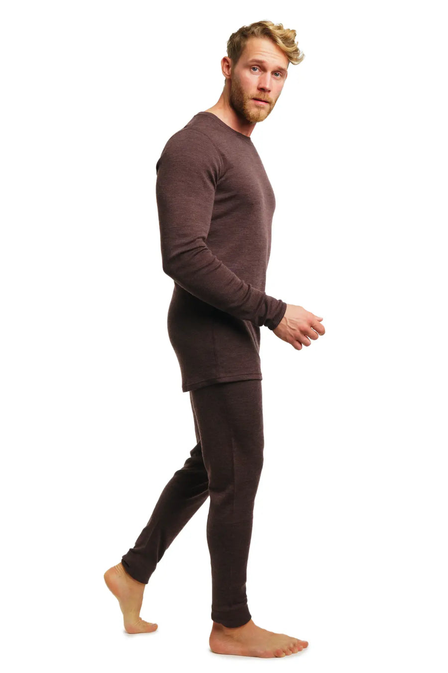 Men's Merino Thermal Set 250 Chocolate — view 3