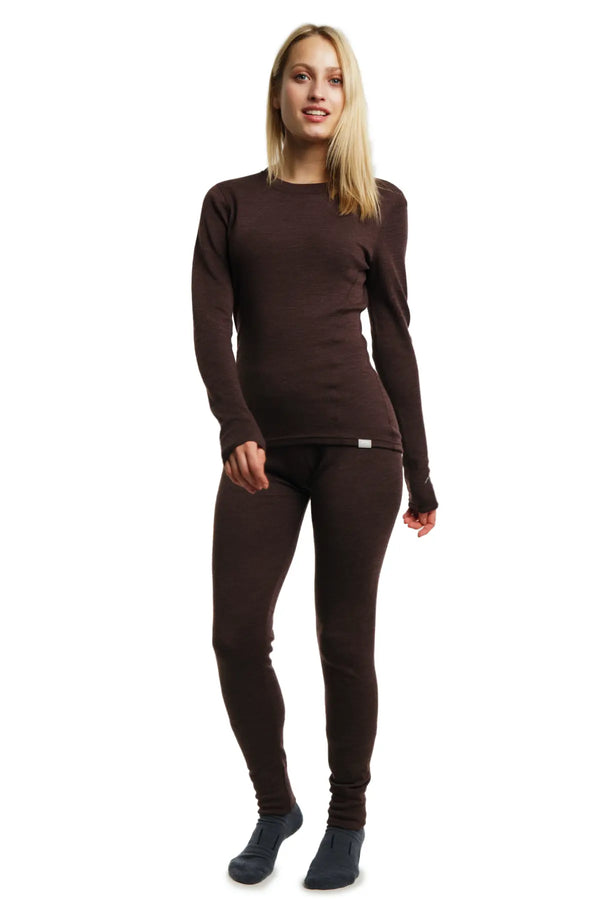 Women's Merino Thermal Set 250 Chocolate