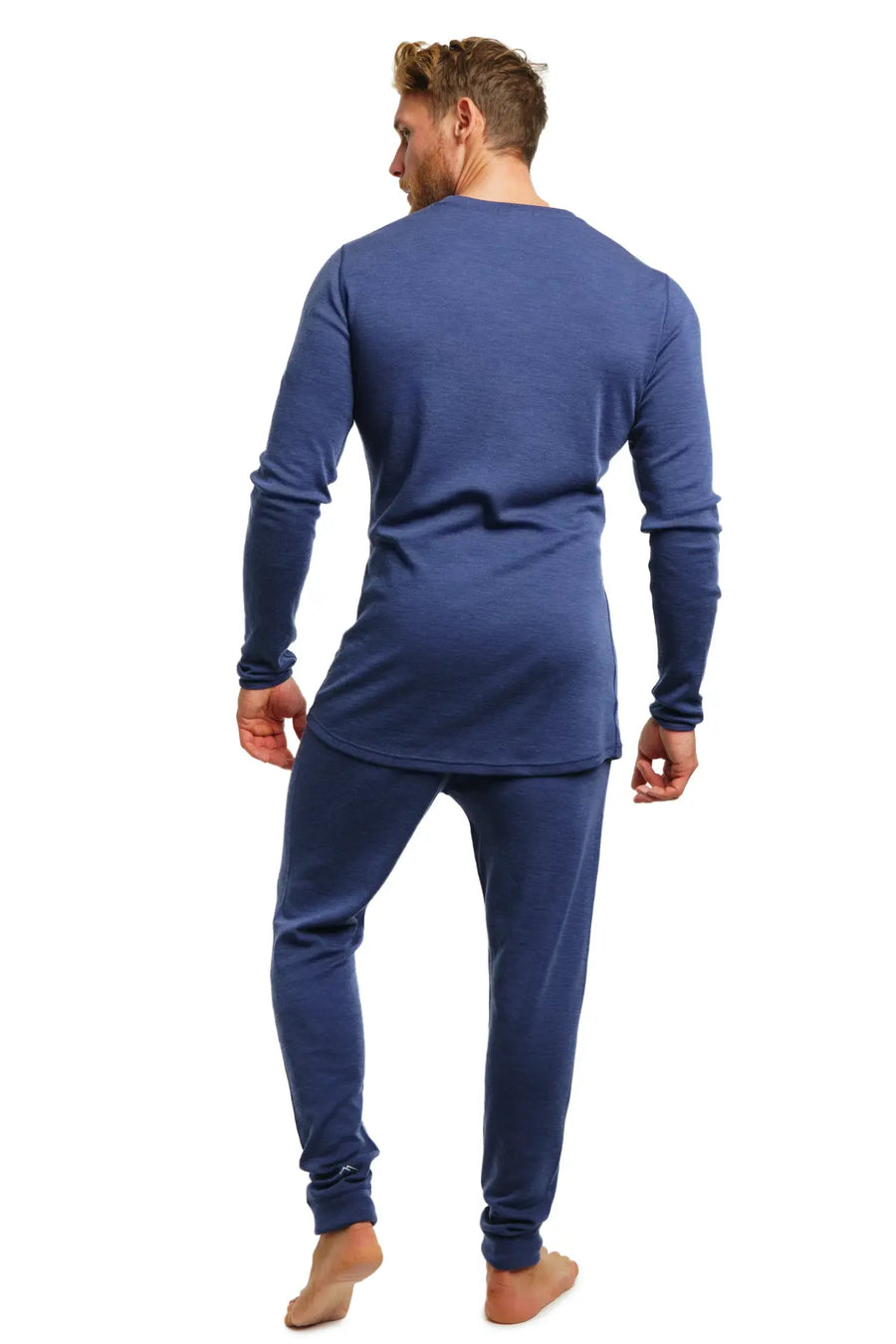 Men's Merino Thermal Set 250 Windsor Blue — view 2