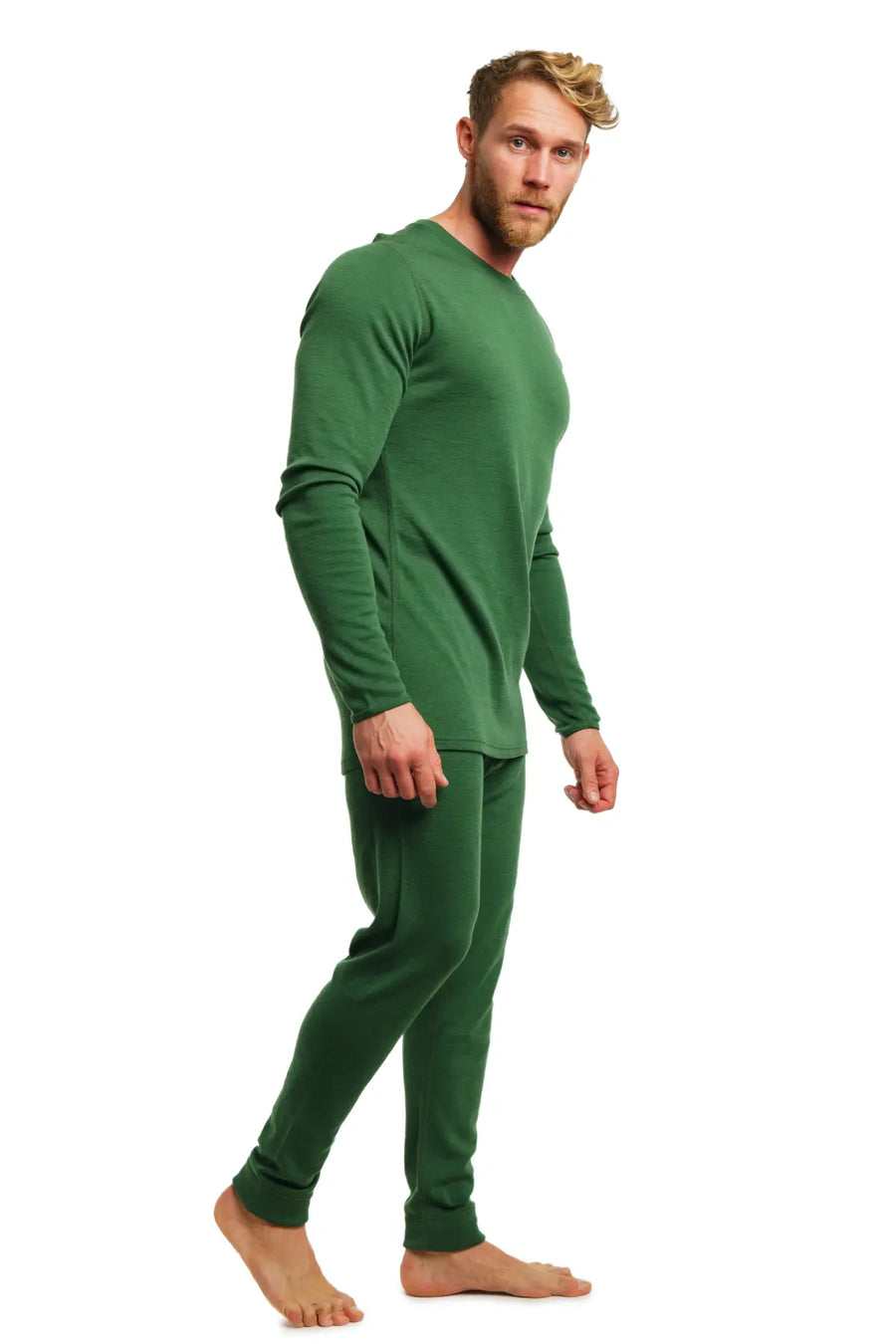 Men's Merino Thermal Set 250 Olive — view 3