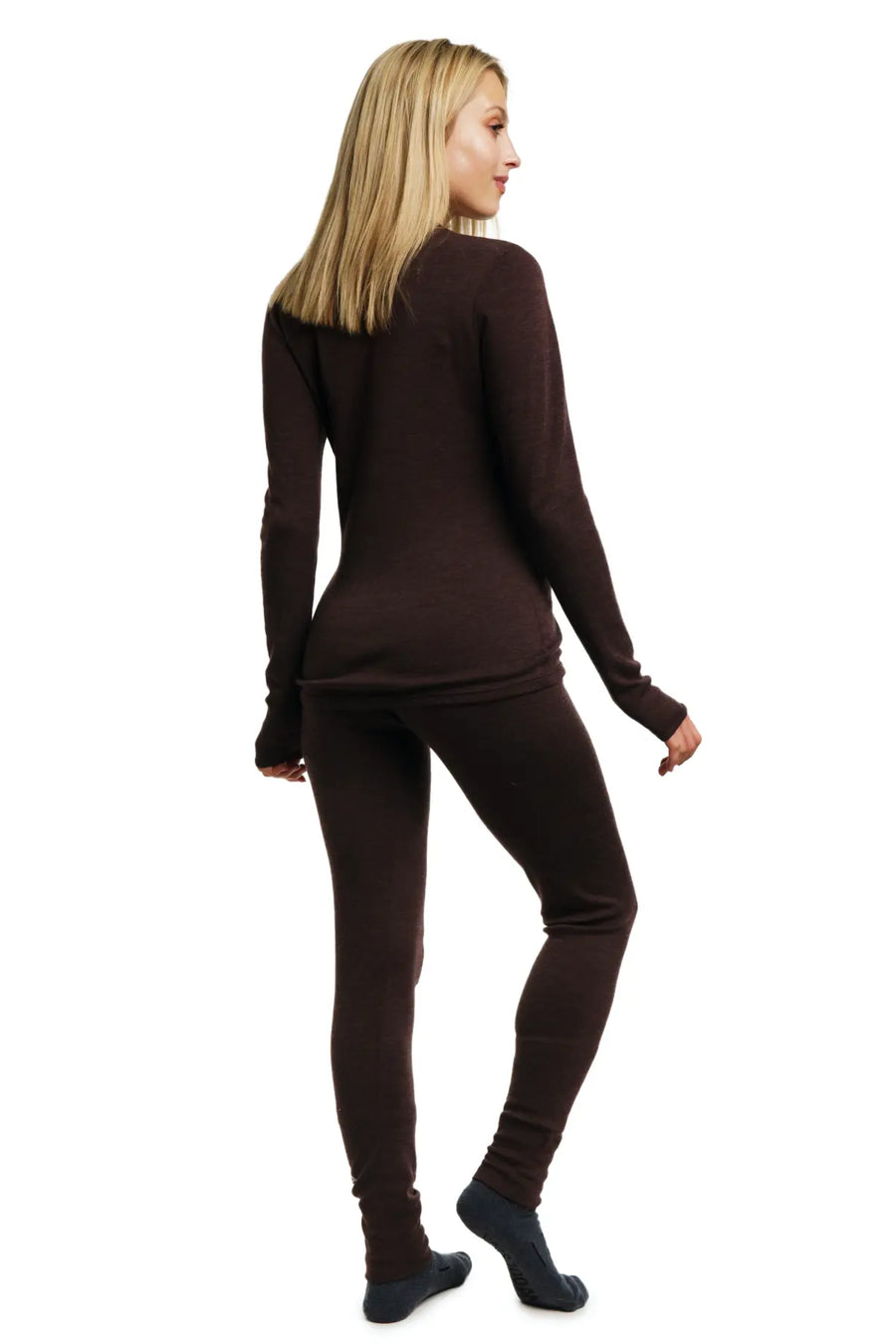 Women's Merino Thermal Set 250 Chocolate — view 2