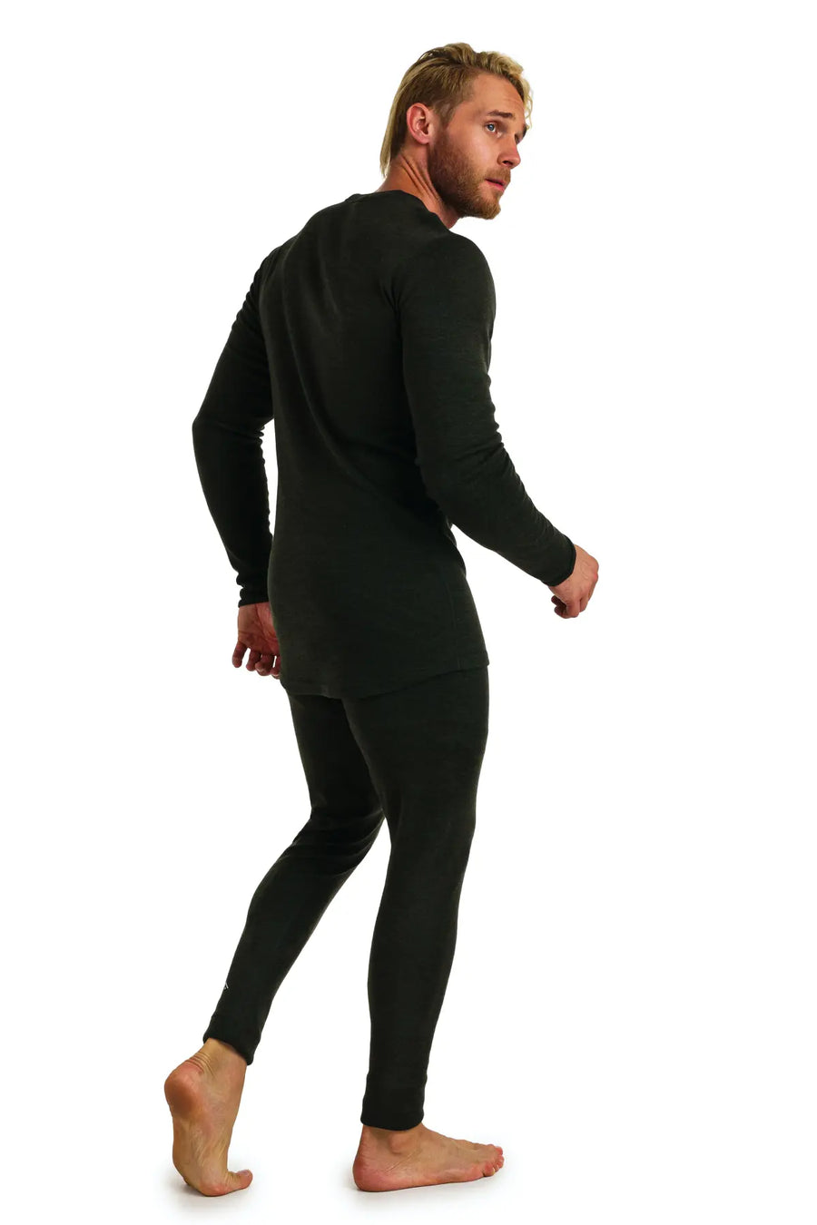 Men's Merino Thermal Set 320 Army Green — view 3