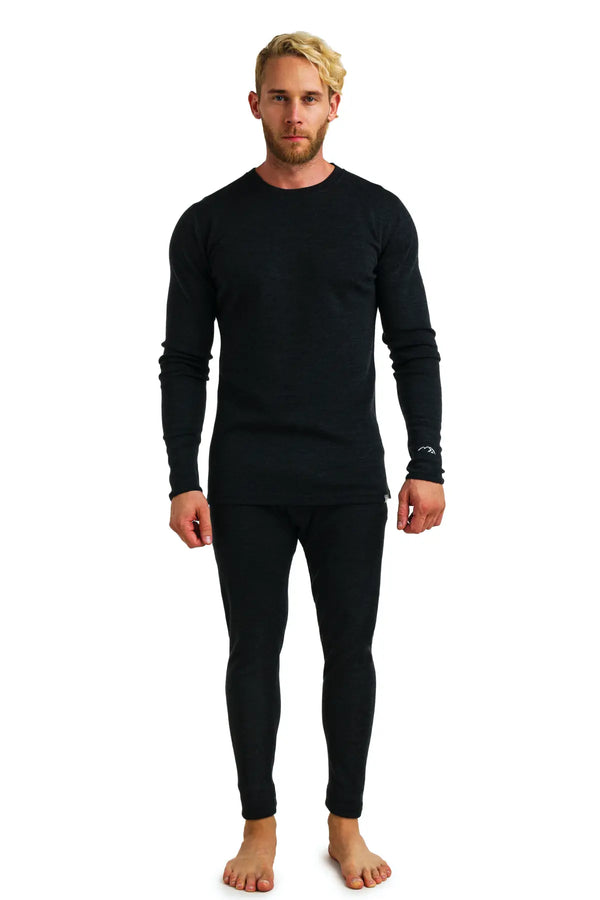 Men's Merino Thermal Set 320 Charcoal Grey