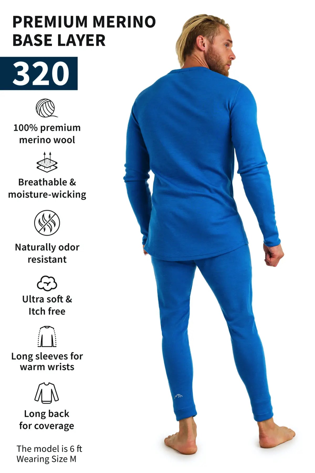 Men's Merino Wool Base Layer Sets for All-Season Performance – Merino Tech