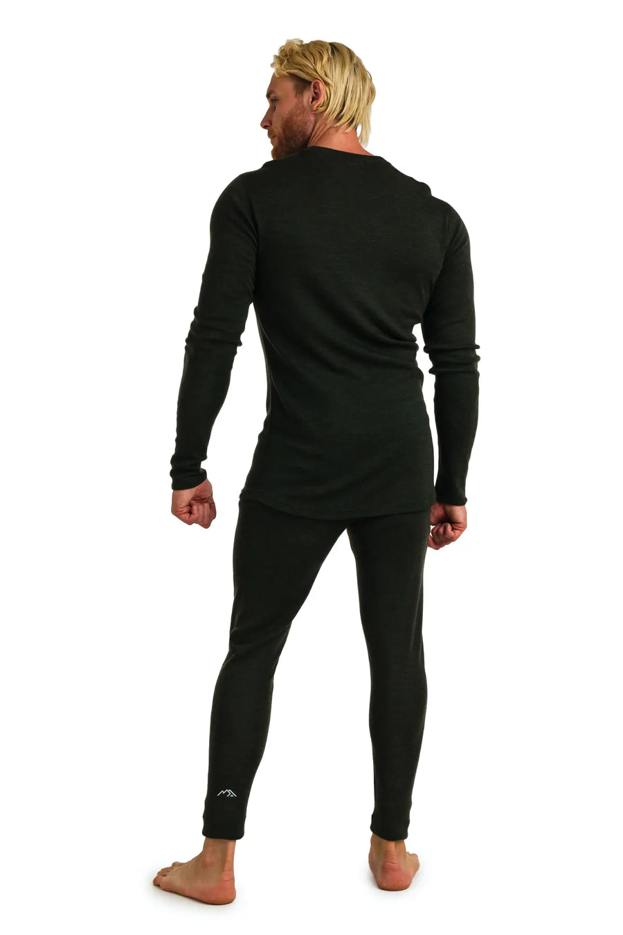 Men's Merino Thermal Set 320 Army Green — view 2