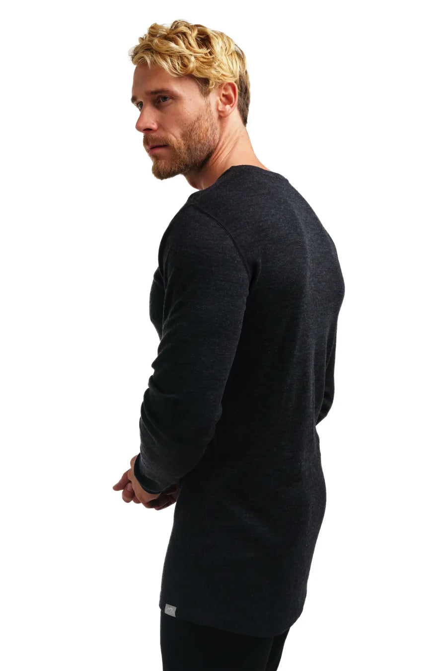 Men's Merino Long Sleeve 250 Charcoal Gray — view 2