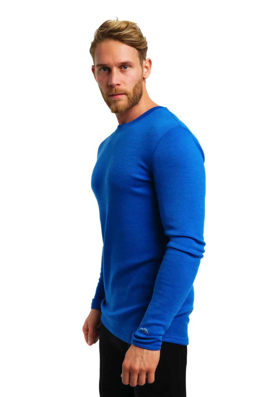 Men's Merino Long Sleeve 250 Cobalt Blue — view 3