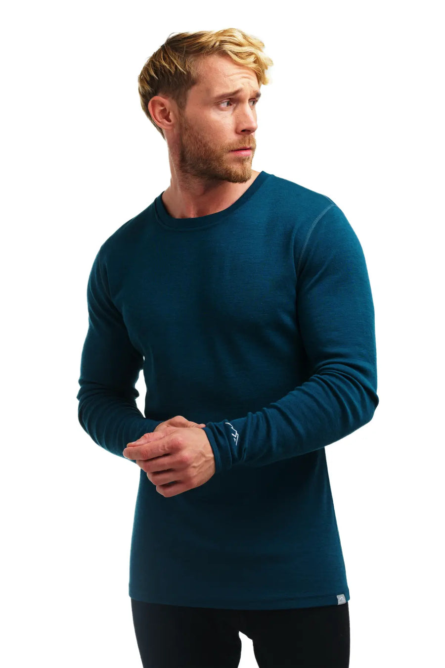 Men's Merino Long Sleeve 250 Deep Teal — view 2