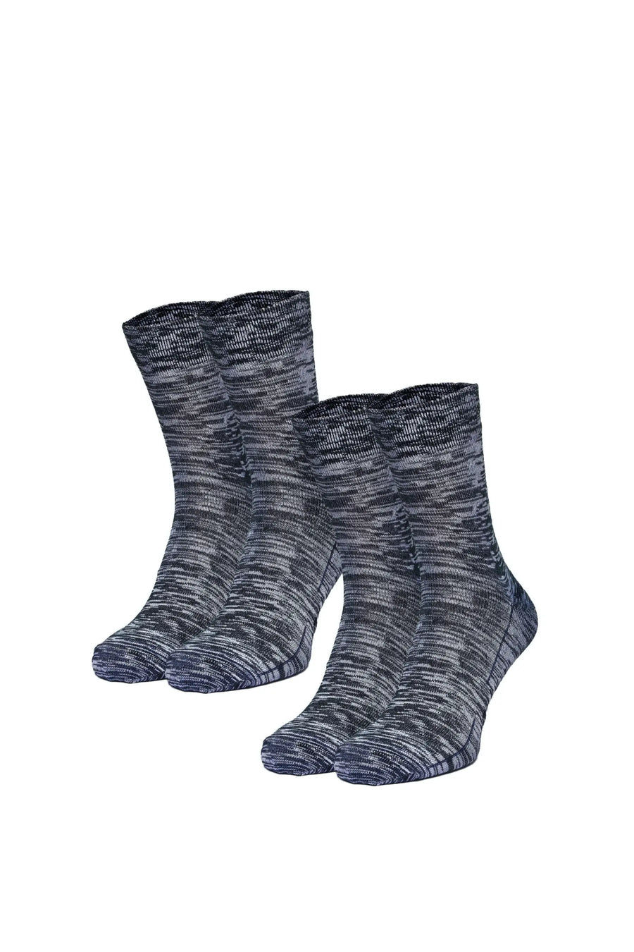 Merino Wool Running Socks, 2 pack, Space Blue