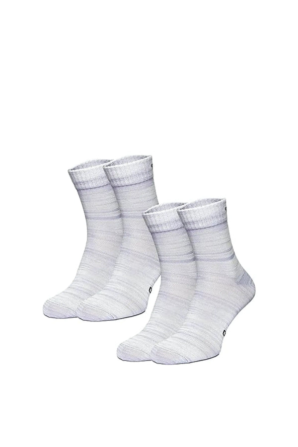 Merino Wool Running Socks, 2 pack, Pastel Blue