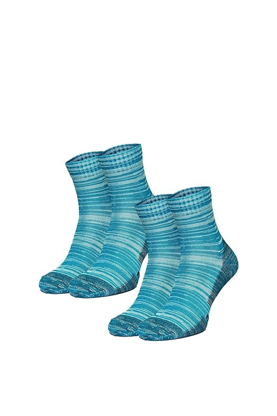 Merino Wool Running Socks, 2 pack, Ollympic Blue