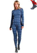 Load image into Gallery viewer, Women&#39;s Merino Thermal Set 250 Holiday Lilac