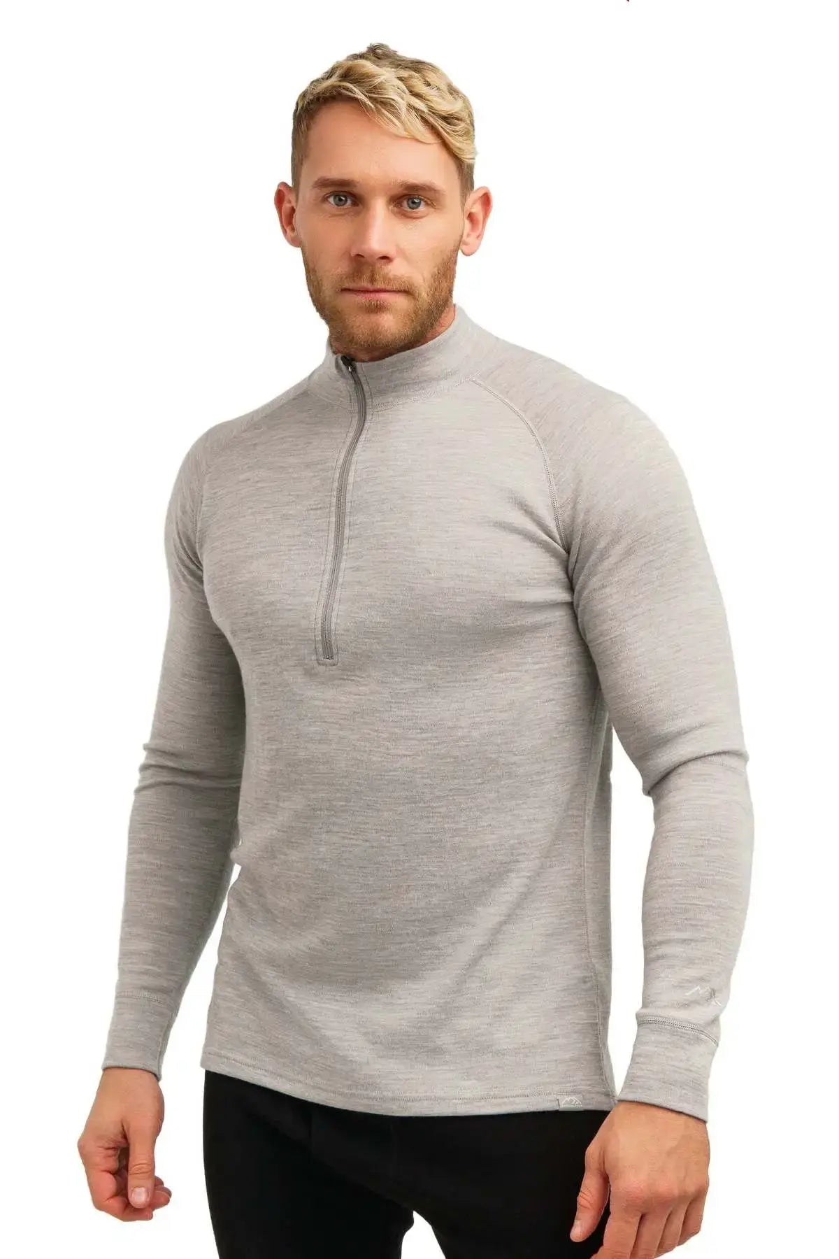 Mens long sleeve half zip hotsell
