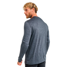 Load image into Gallery viewer, Men&#39;s Merino Long Sleeve 165 Charcoal Heathered
