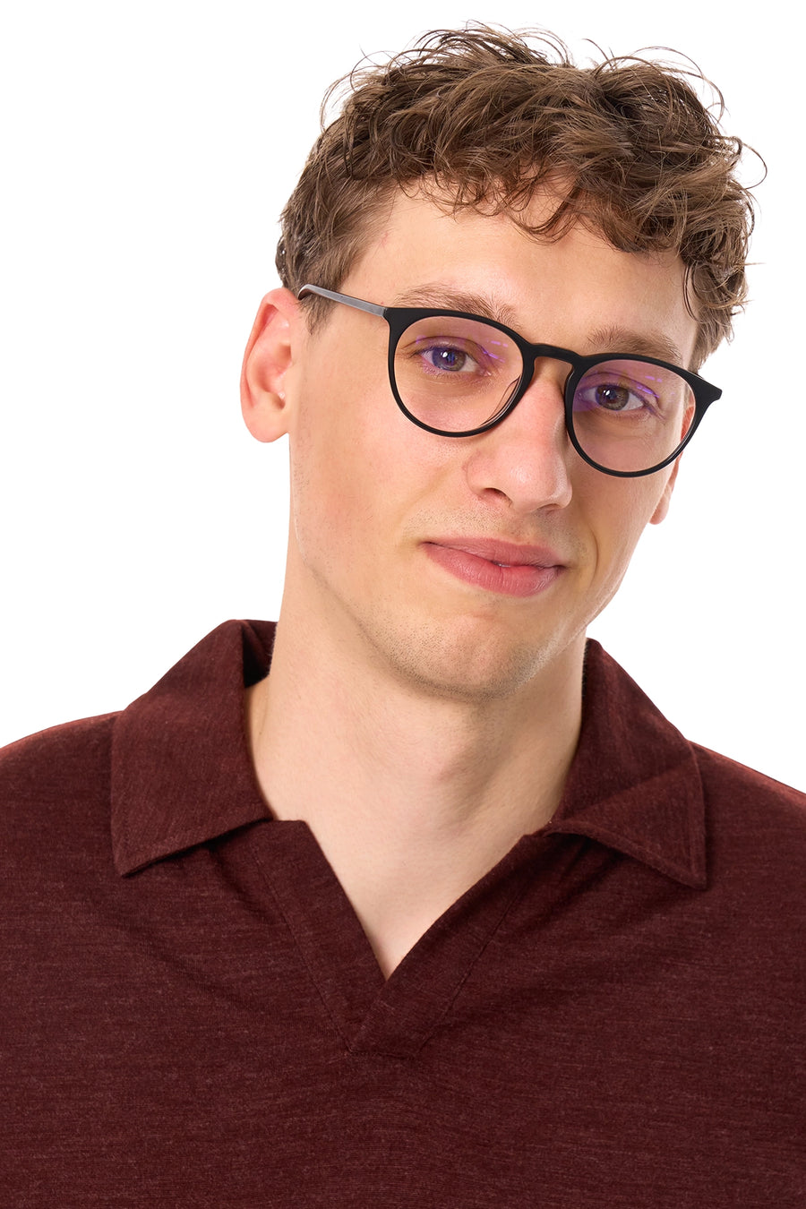 Men's Merino Polo 180 Bordo Open Collar — view 6