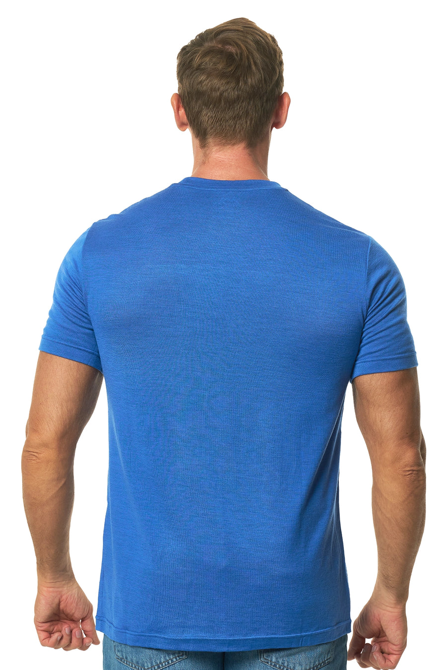 Men's Merino T-shirt 180 Cobalt Blue — view 2
