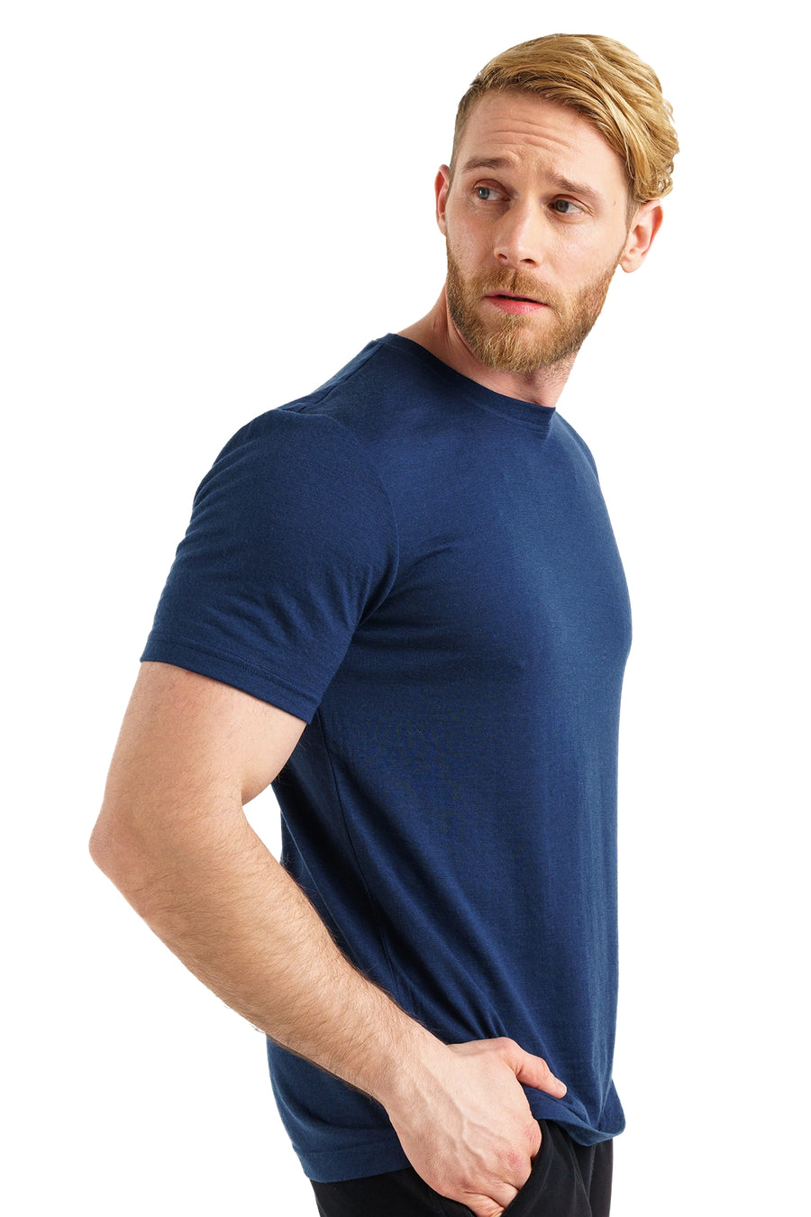 Men's Merino T-shirt 180 Navy — view 3