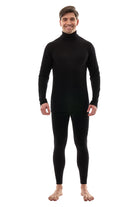Men's Merino Turtleneck Thermal Set 250 Black High Neck