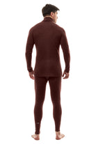 Men's Merino Turtleneck Thermal Set 250 Bordo High Neck — view 2