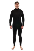 Men's Merino Turtleneck Thermal Set 250 Black Low Neck