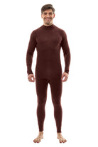 Men's Merino Turtleneck Thermal Set 250 Bordo Low Neck