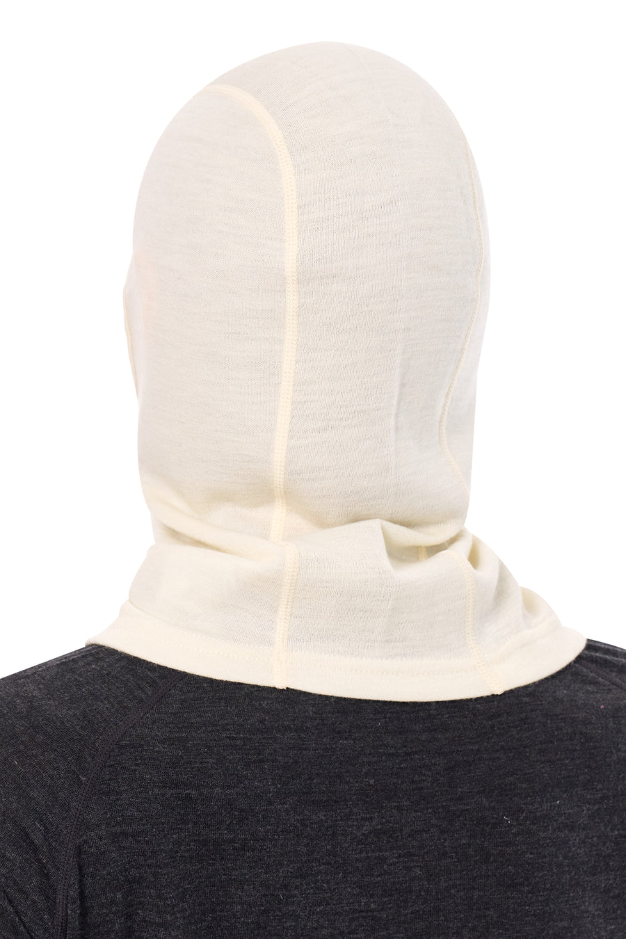 Merino Wool Balaclava Natural White — view 2