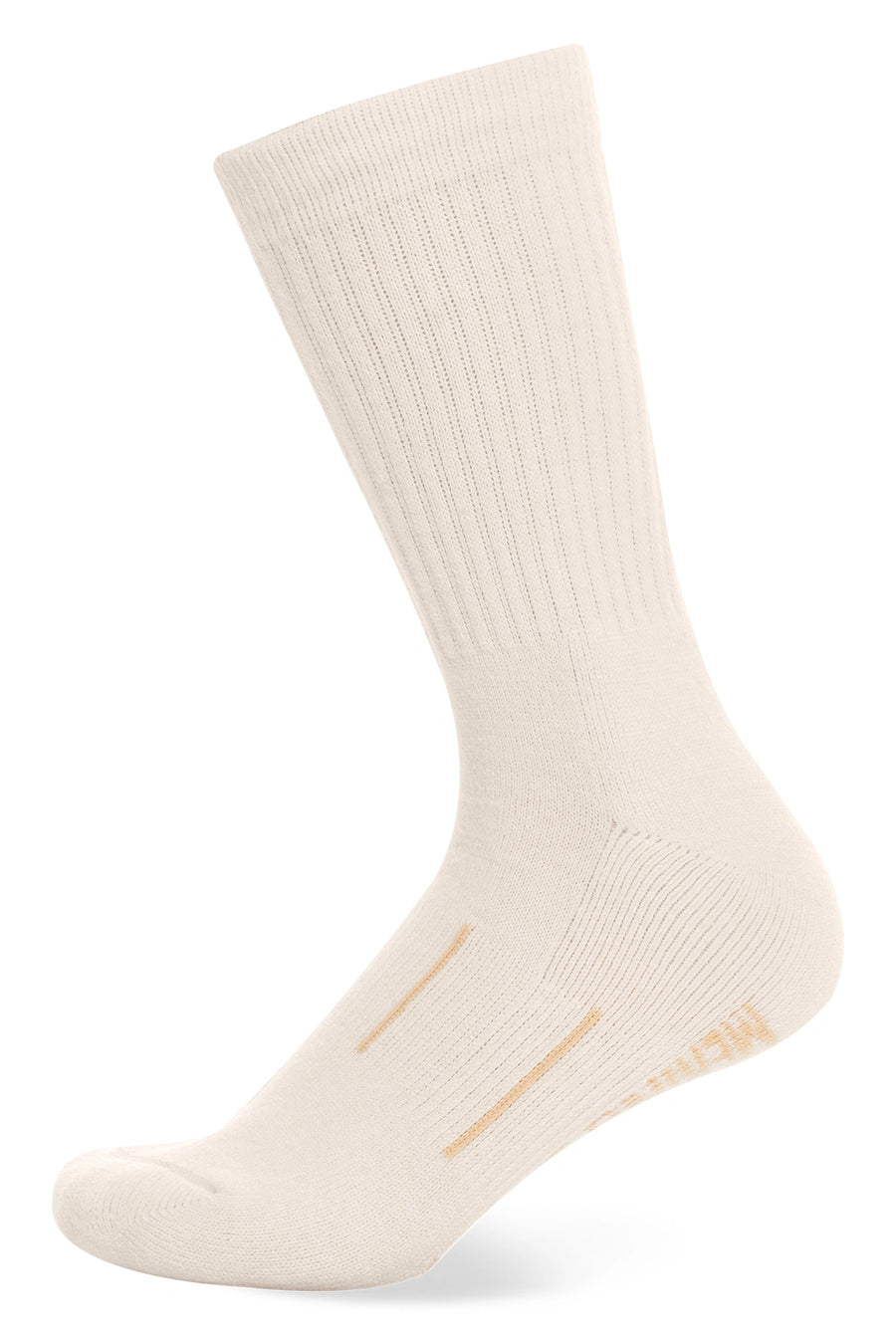 Merino Wool Hiking Socks, 3 pack, Natural White — view 3