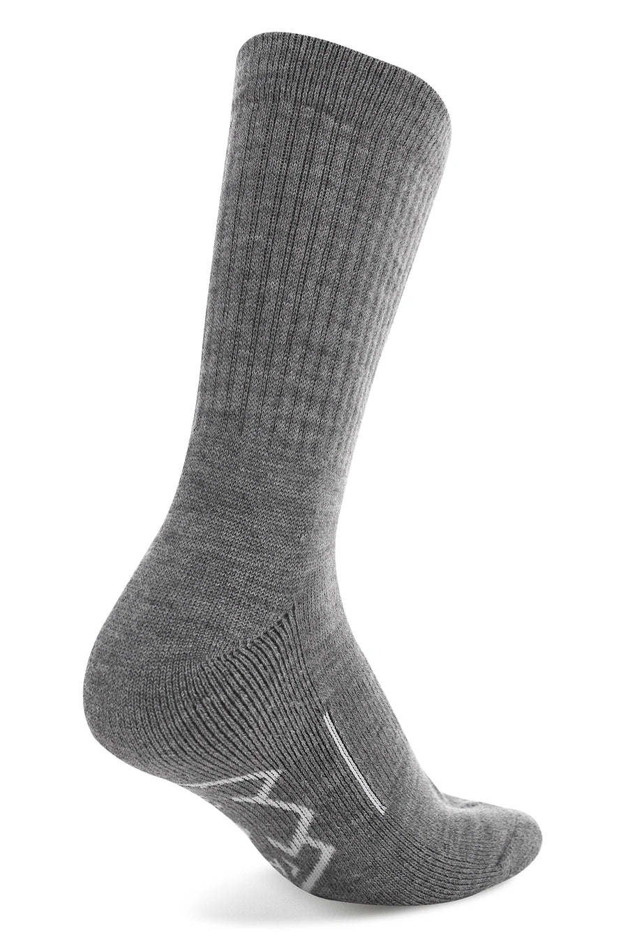 Merino Wool Hiking Socks, multicolor: Jet Black, Pearl Grey, Natural White — view 4