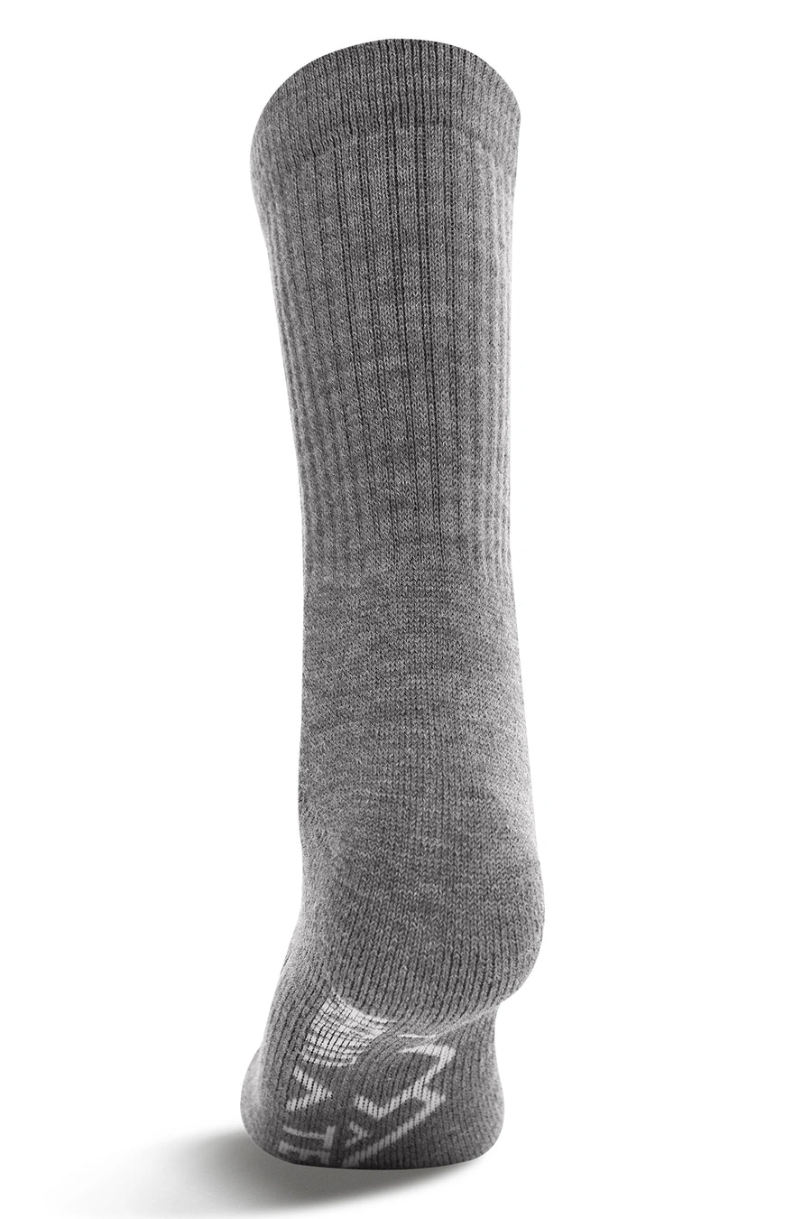 Merino Wool Hiking Socks, multicolor: Jet Black, Steel Grey, Pearl Grey — view 5