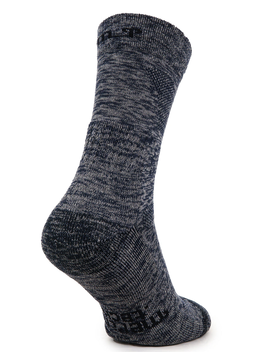 Merino Wool Hiking Socks, 2 pack, Dark River — view 3