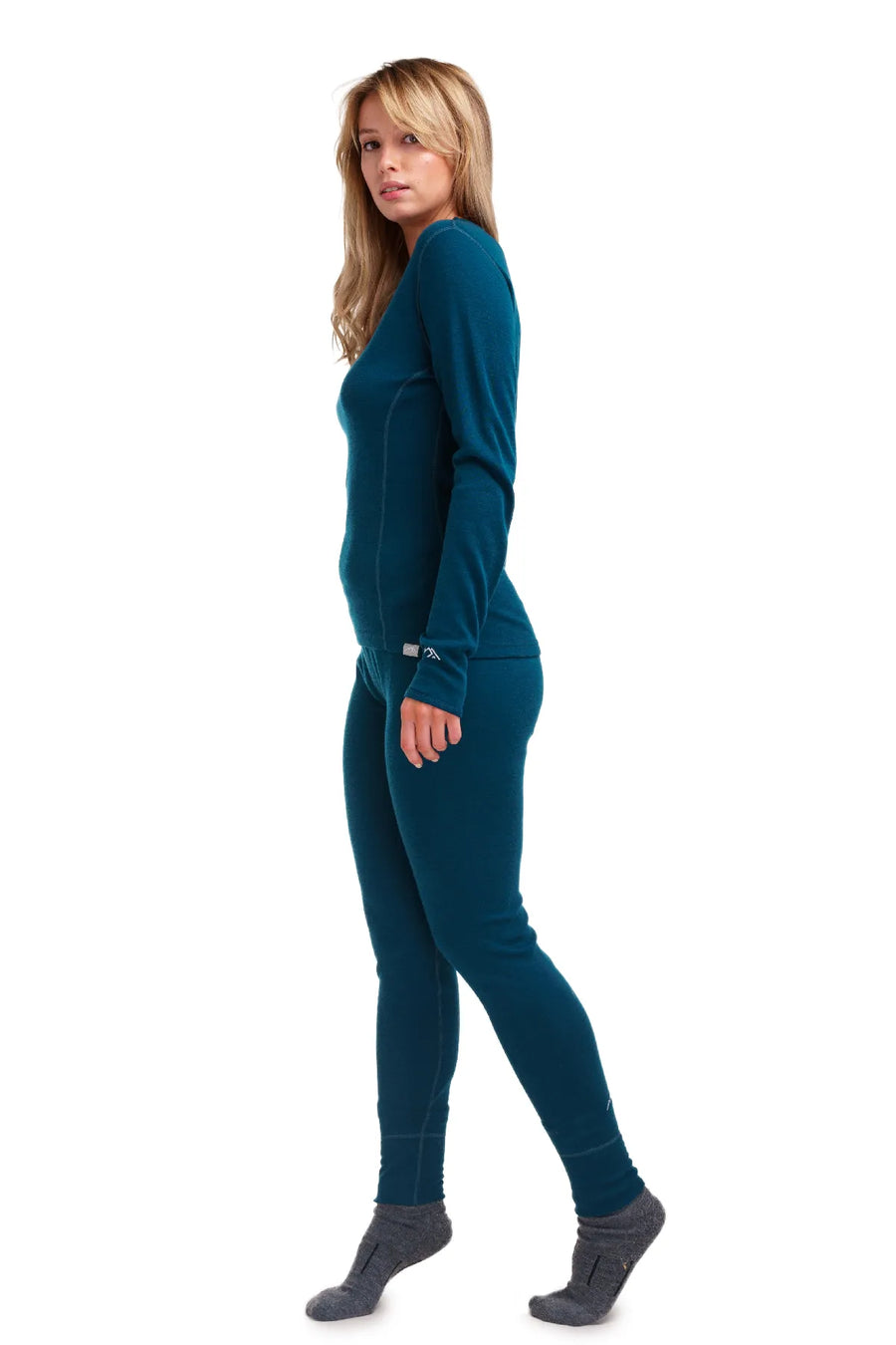 Women's Merino Thermal Set 250 Deep Teal — view 3