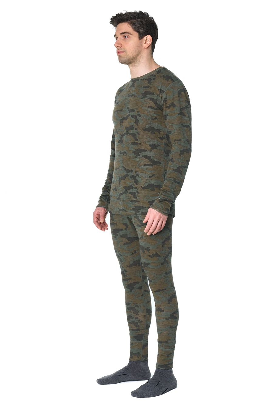 Men's Merino Thermal Set 250 Camo — view 3