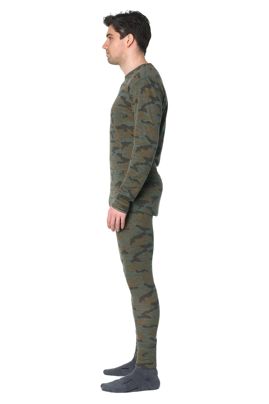 Men's Merino Thermal Set 250 Camo — view 5