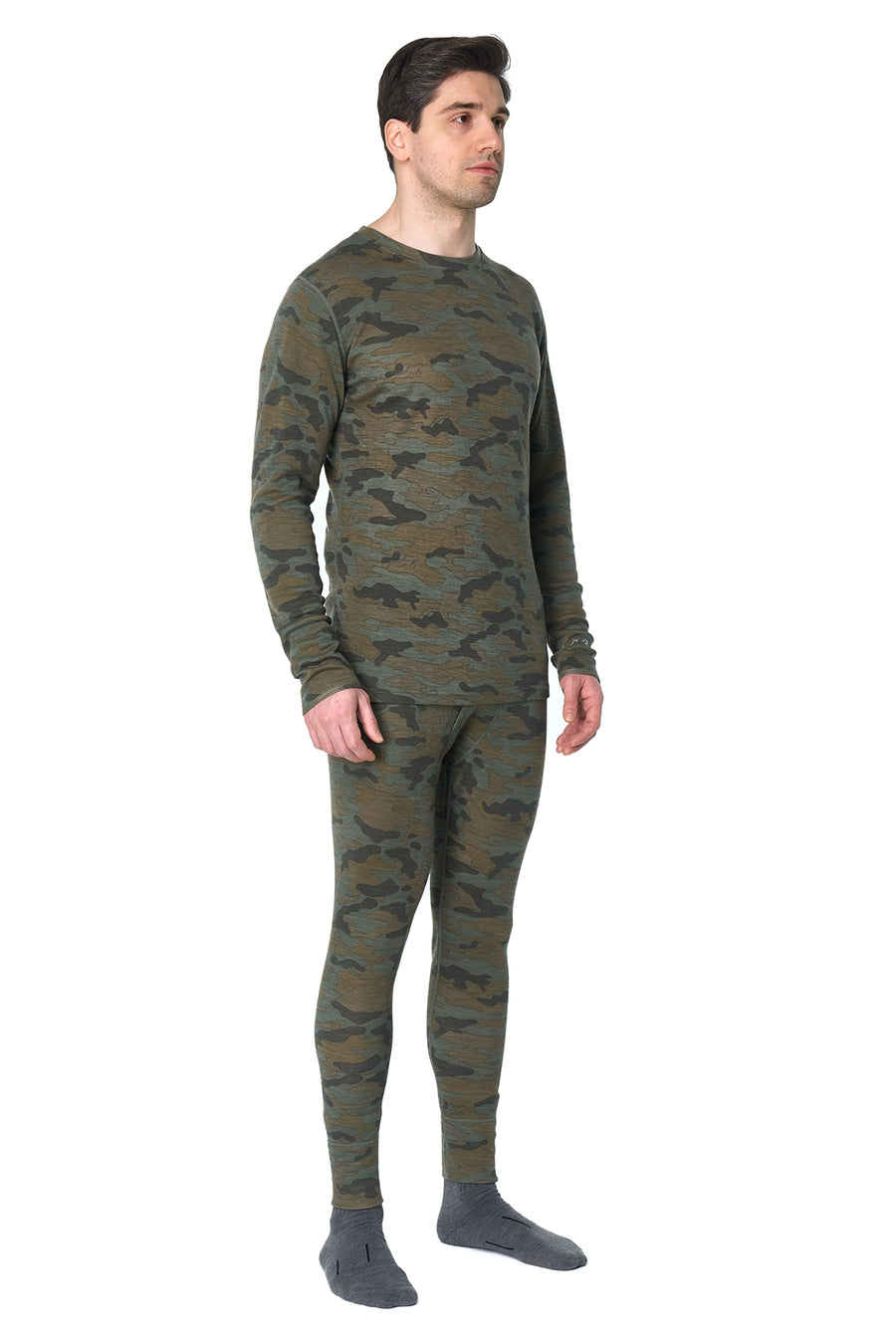 Men's Merino Thermal Set 250 Camo — view 4