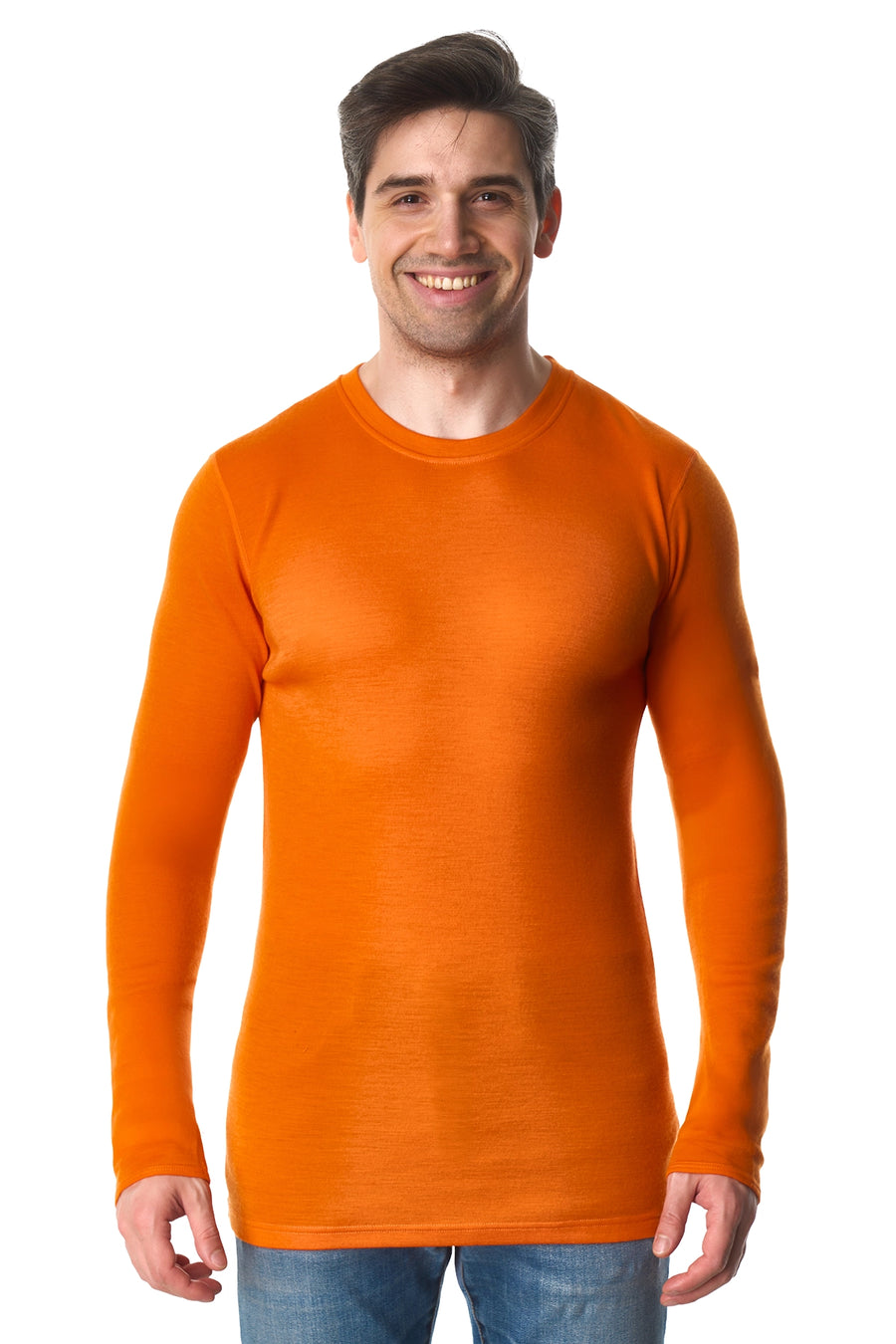 Men's Merino Long Sleeve 250 Hunter Orange