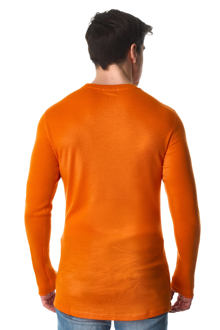 Men's Merino Long Sleeve 250 Hunter Orange — view 2