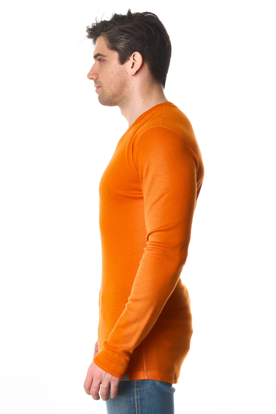 Men's Merino Long Sleeve 250 Hunter Orange — view 4