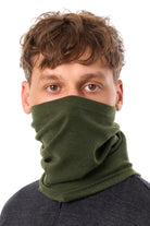 Merino Neck Gaiter 230 Army Green