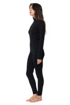 Women's Merino Turtleneck Thermal Set 250 Black High Neck — view 3