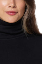 Women's Merino Turtleneck Thermal Set 250 Black High Neck — view 4
