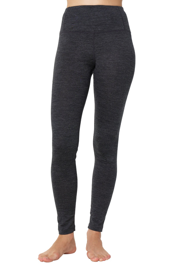 Women's Merino Pants 200 Charcoal
