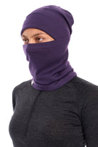 Adult Beanie Dark Purple + Gaiter — view 6