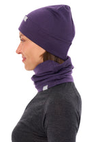 Adult Beanie Dark Purple + Gaiter — view 4