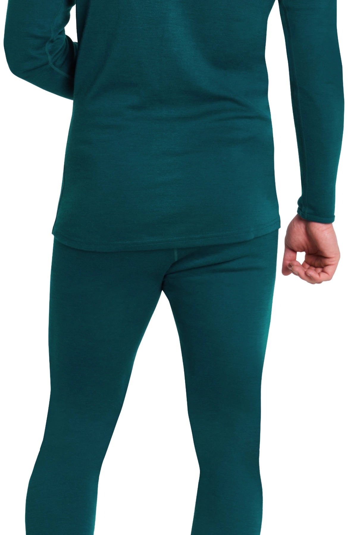 Men's Deep Teal Merino Wool Set 250 + Beanie & Gaiter — view 5