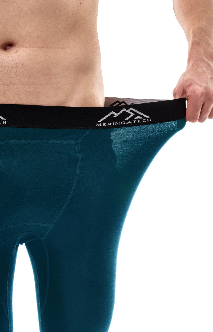 Men's Merino Pants 200 Deep Teal — view 5