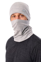 Adult Beanie Heather Grey + Gaiter — view 7