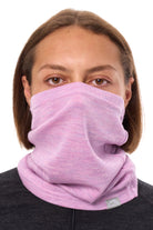 Merino Neck Gaiter 230 Heather Lilac