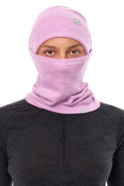Adult Beanie Heather Lilac + Gaiter — view 4