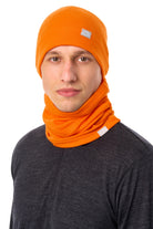 Adult Beanie Hunter Orange + Gaiter — view 5